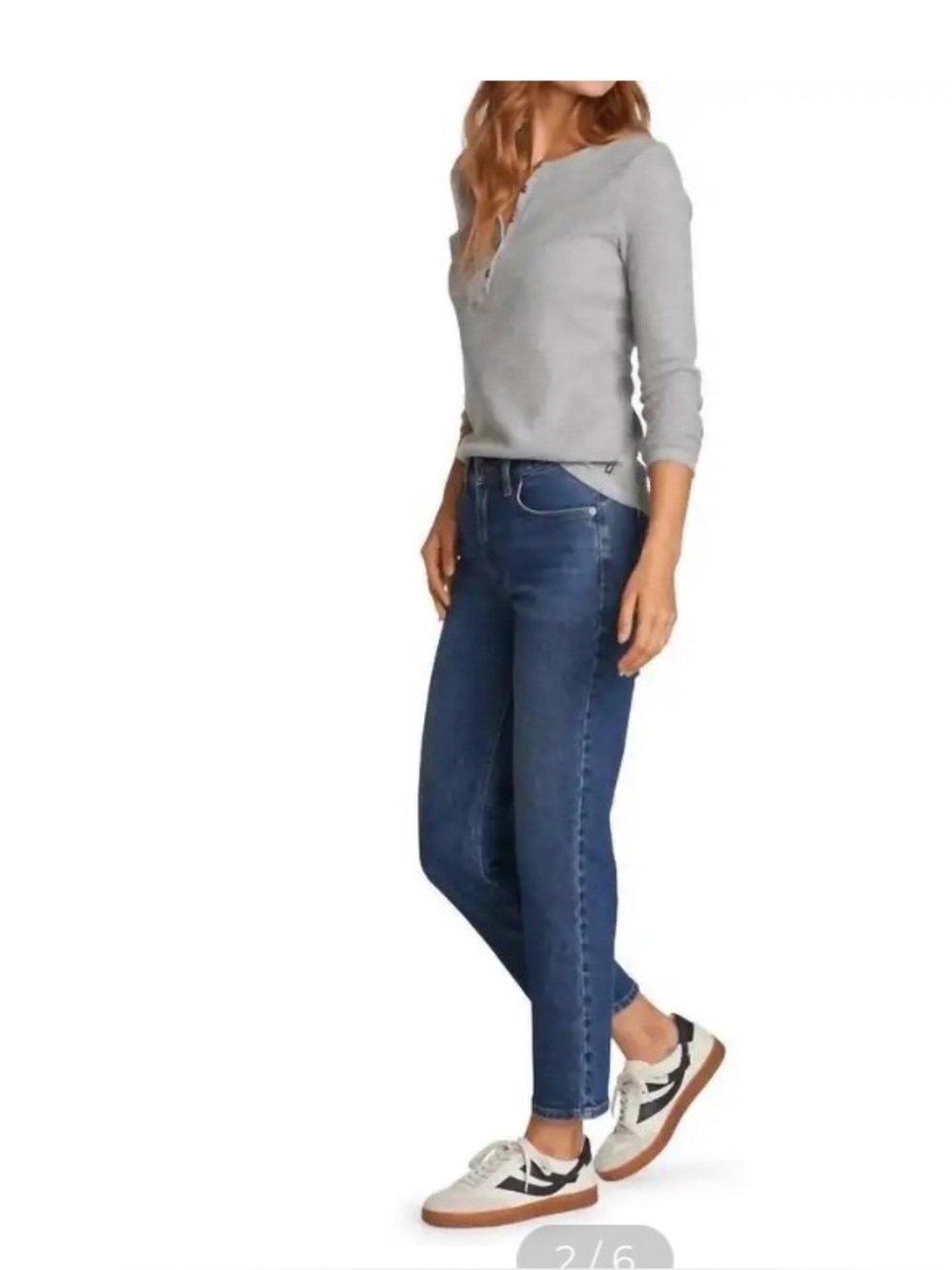 Eddie Bauer Women’s Authentic Voyager The Perfect Jeans St 2572 0080 NWT